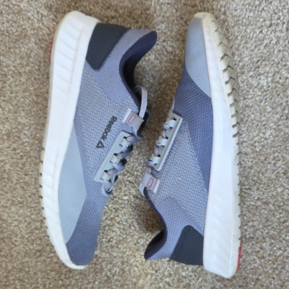 Reebok Women’s Sneakers - Gray/Purple Size 6 S0194 - Picture 2 of 9